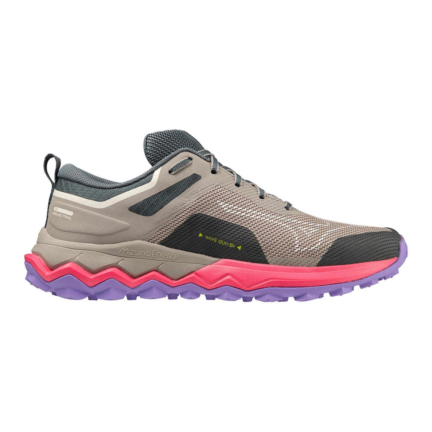 Mizuno Wave Ibuki 4 Zapatilla Trail Mujeres-Negro,Gris