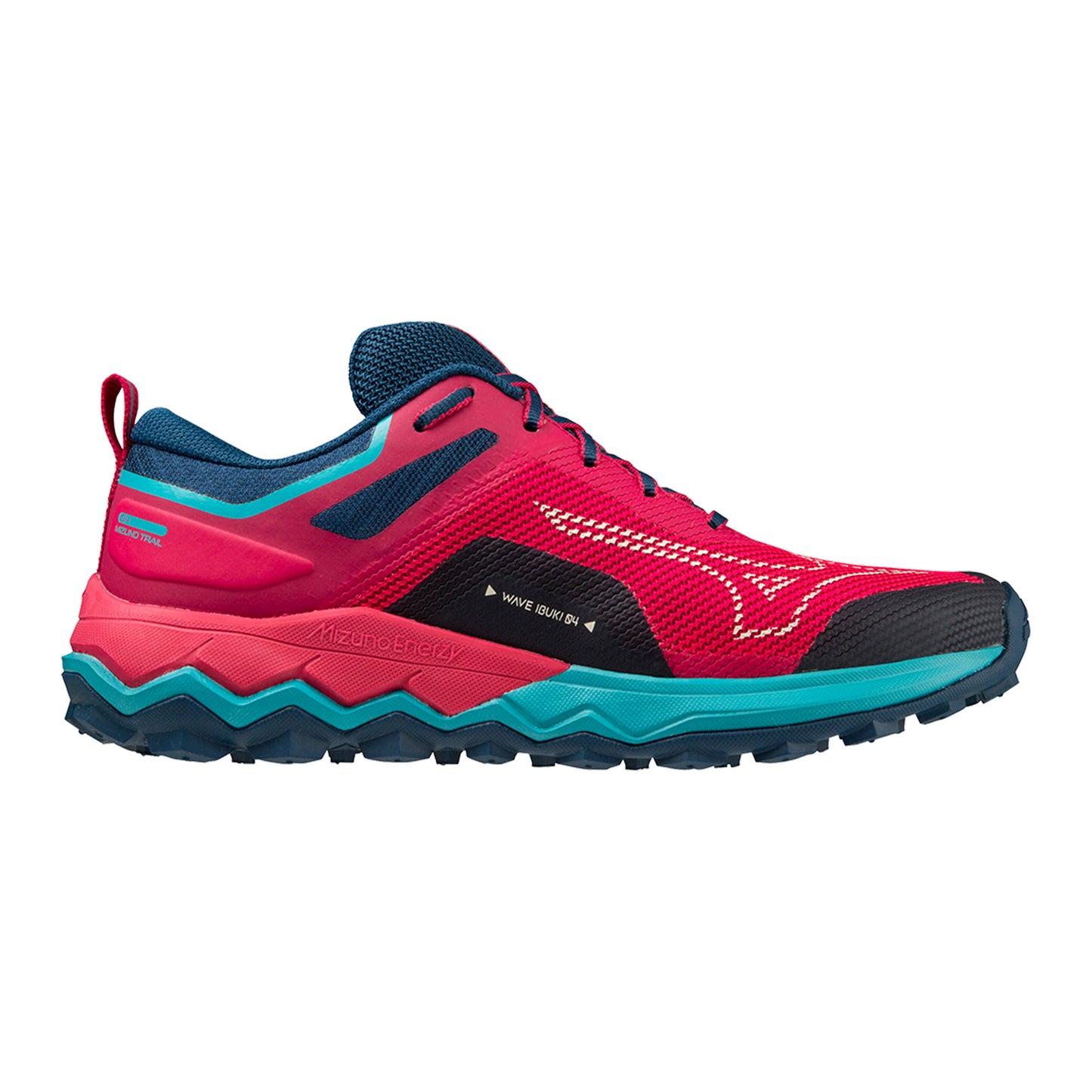 Mizuno Wave Ibuki 4 Zapatilla trail Mujeres - gris, rosa