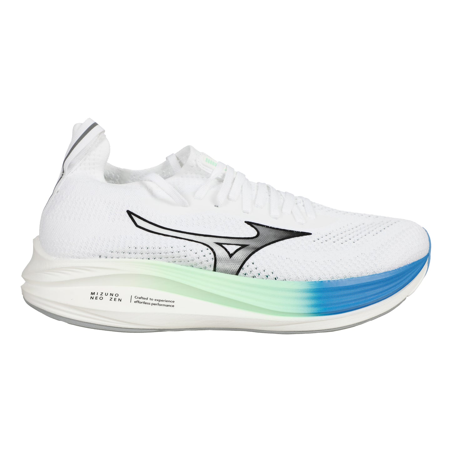 Mizuno Neo Zen Zapatilla Neutral Hombres-Blanco,Negro