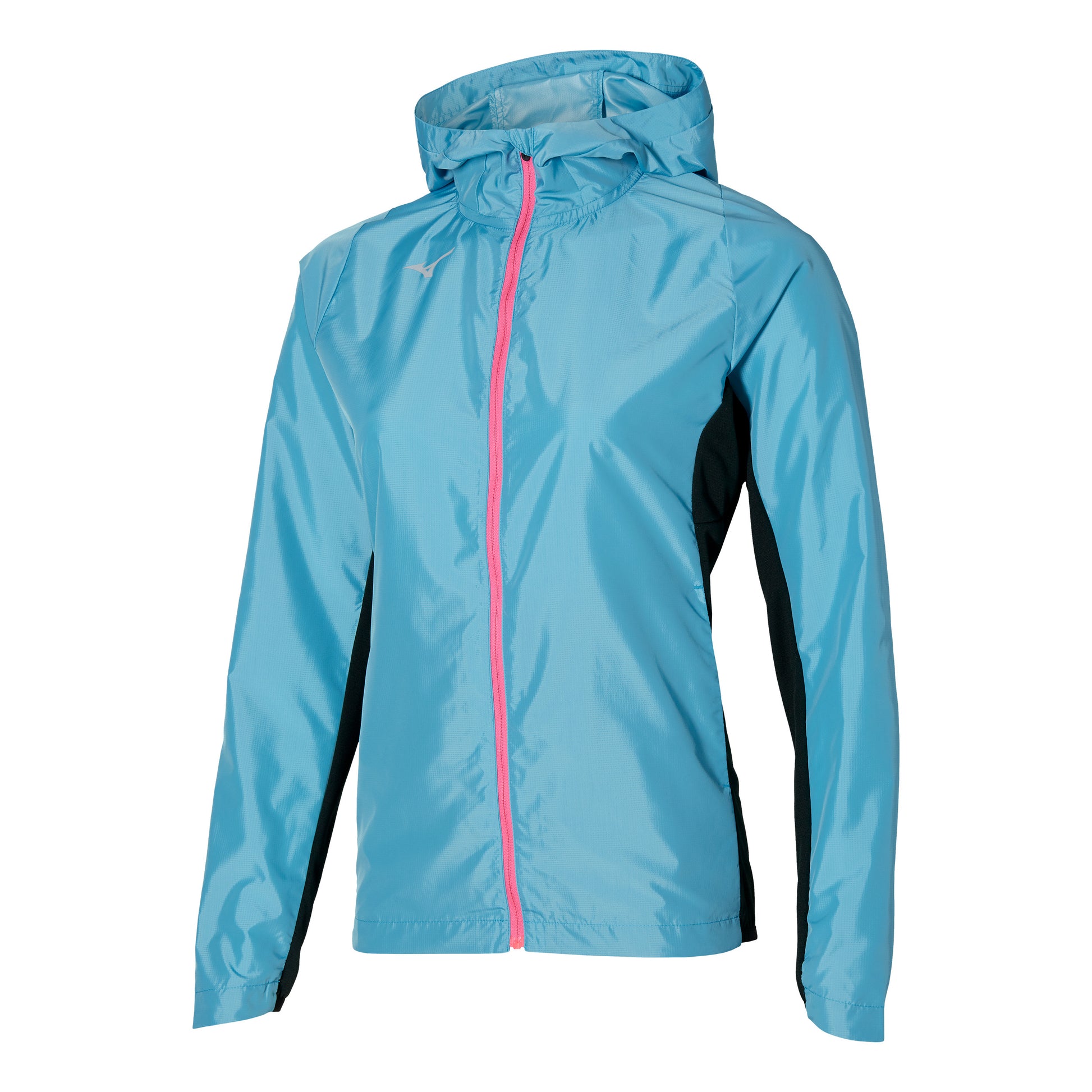 Mizuno Alpha Chaqueta para correr Mujeres - azul claro,