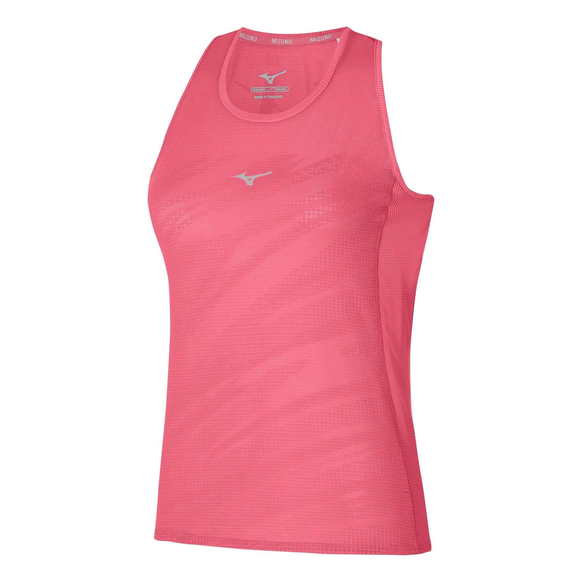 Mizuno Aero Camiseta De Tirantes Mujeres-Rojo