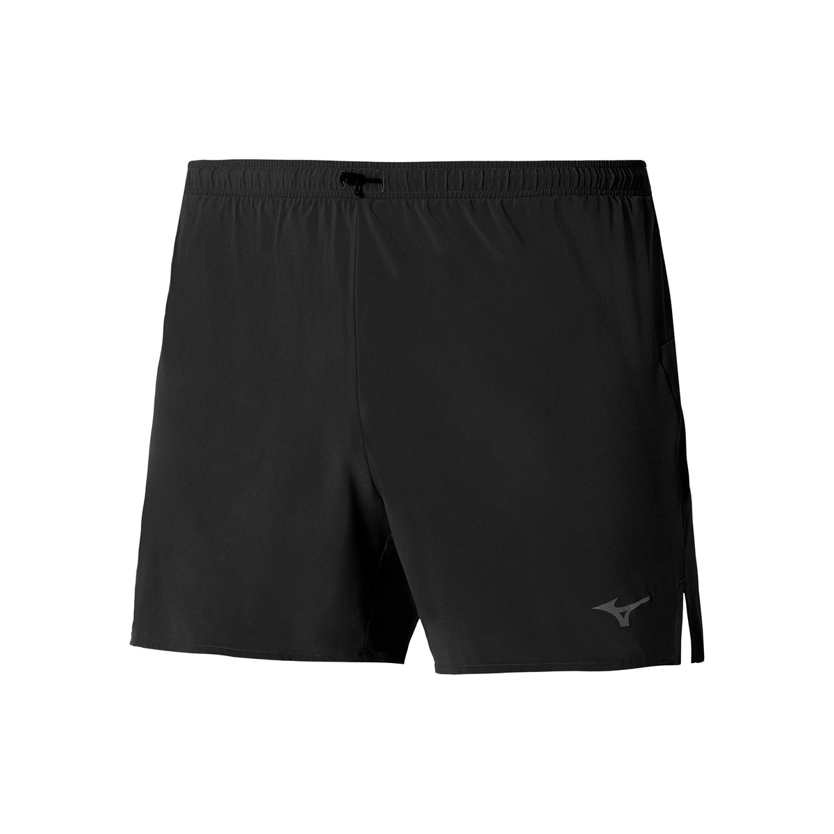 Mizuno Aero 4.5in Shorts Hombres-Negro