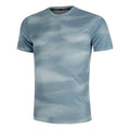 Core Graphic Camiseta de running Hombres - azul-gris,