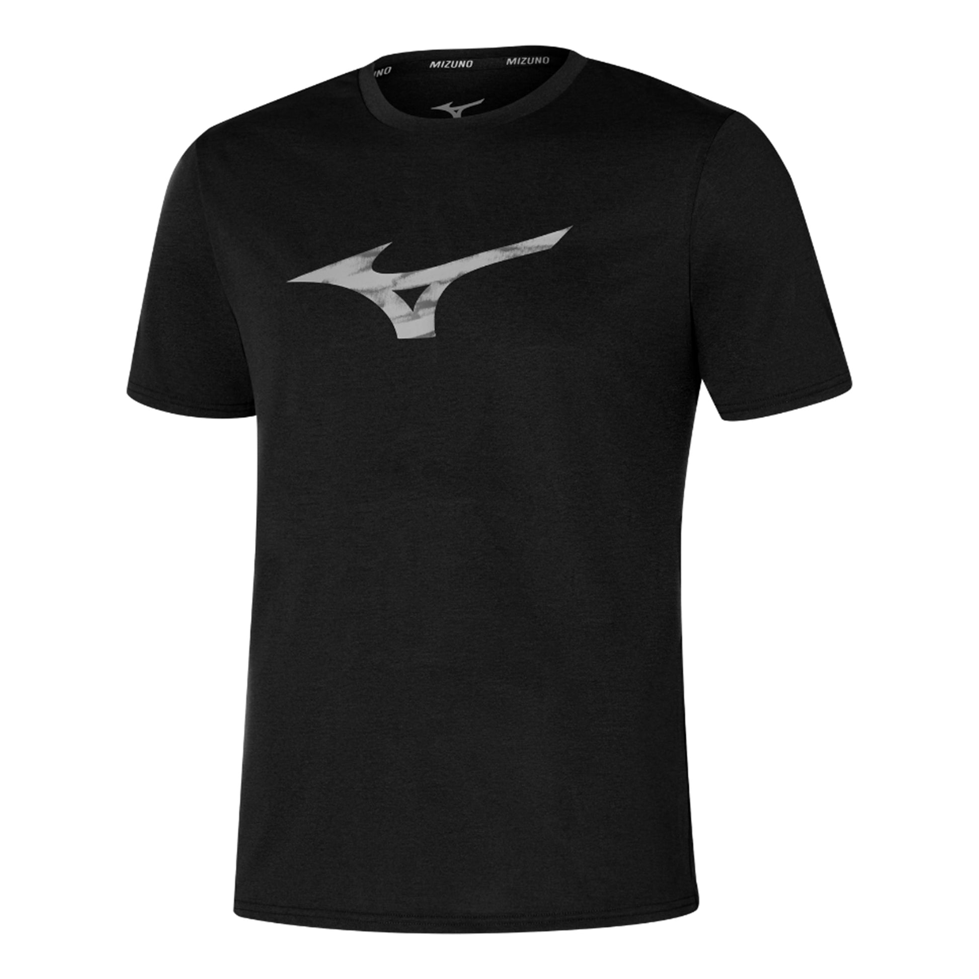 Mizuno Core RB Camiseta De Running Hombres-Negro