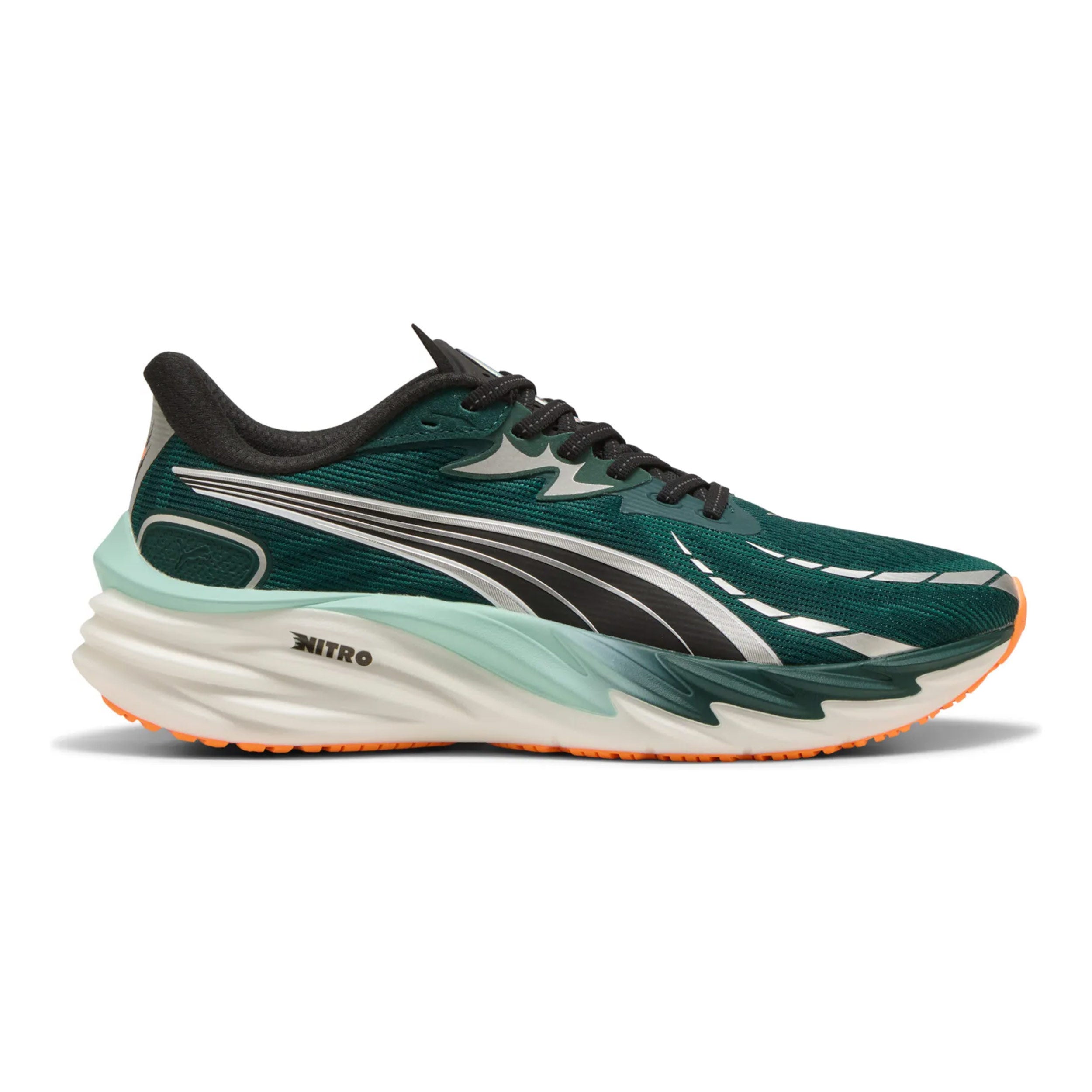 Puma Velocity Nitro 4 Zapatilla neutral Hombres - verde, naranja