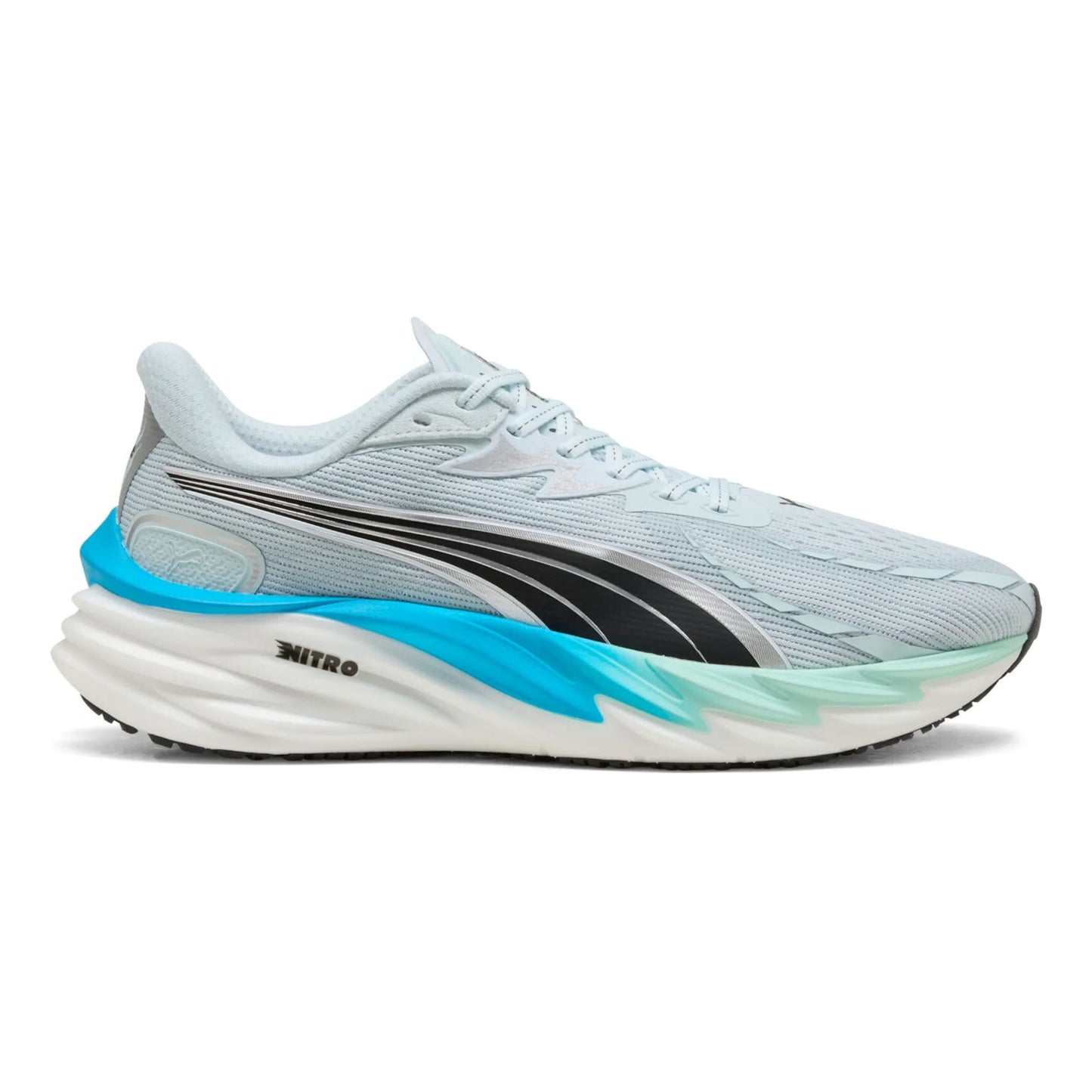 Puma Velocity Nitro 4 Zapatilla Neutral Hombres-Mint,Azul