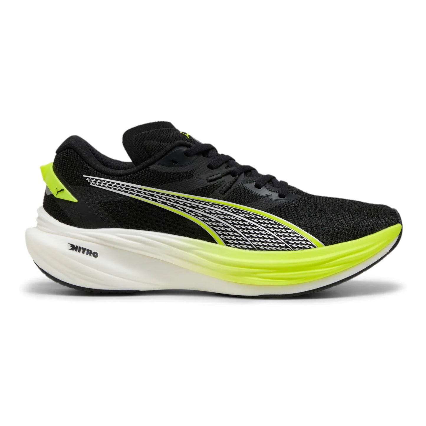 Puma Deviate Nitro 3 Zapatilla neutral Hombres - negro, amarillo