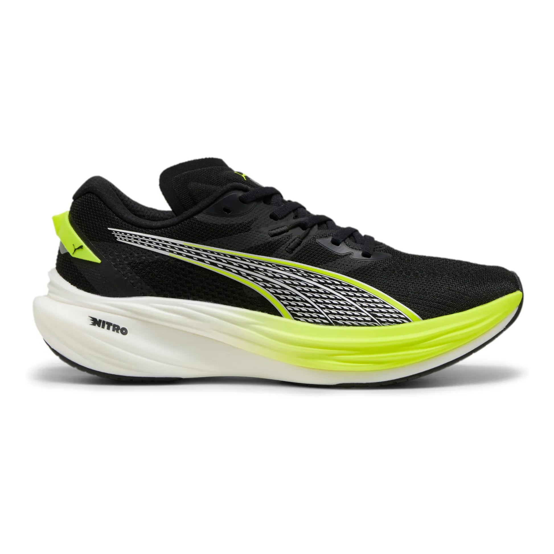 Puma Deviate Nitro 3 Zapatilla neutral Hombres - negro, amarillo