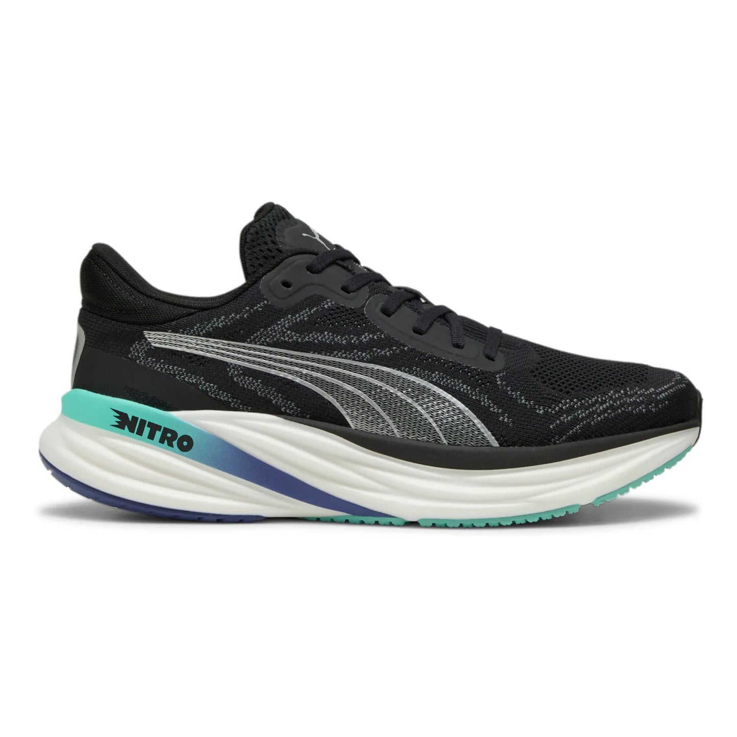 Puma Magnify Nitro 2 Zapatilla Neutral Hombres-Negro,Turquesa