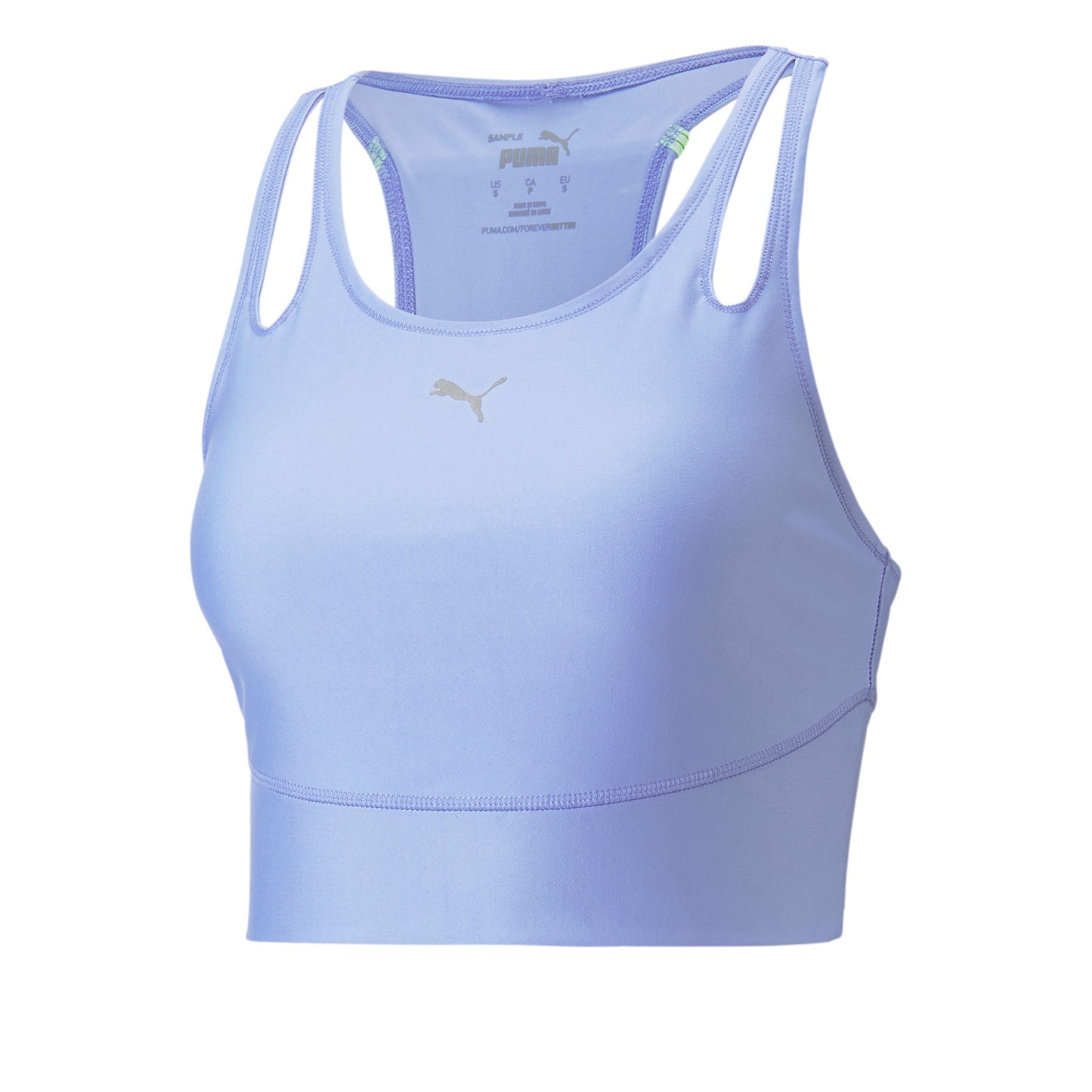 Puma Run Ultraform Crop Sujetador Deportivo Mujeres-Morado