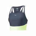 Run Ultraform Crop Sujetador Deportivo Mujeres-Azul