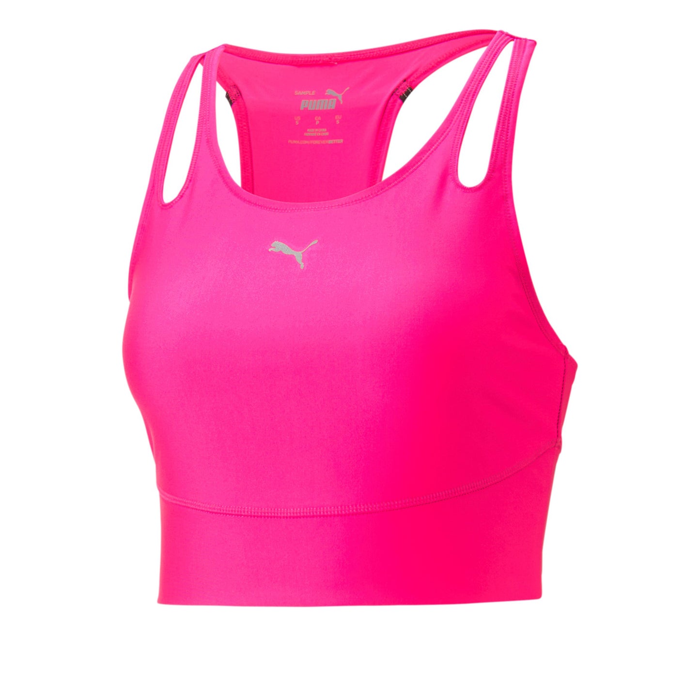 Puma Run Ultraform Crop Sujetador deportivo Mujeres - rosa,