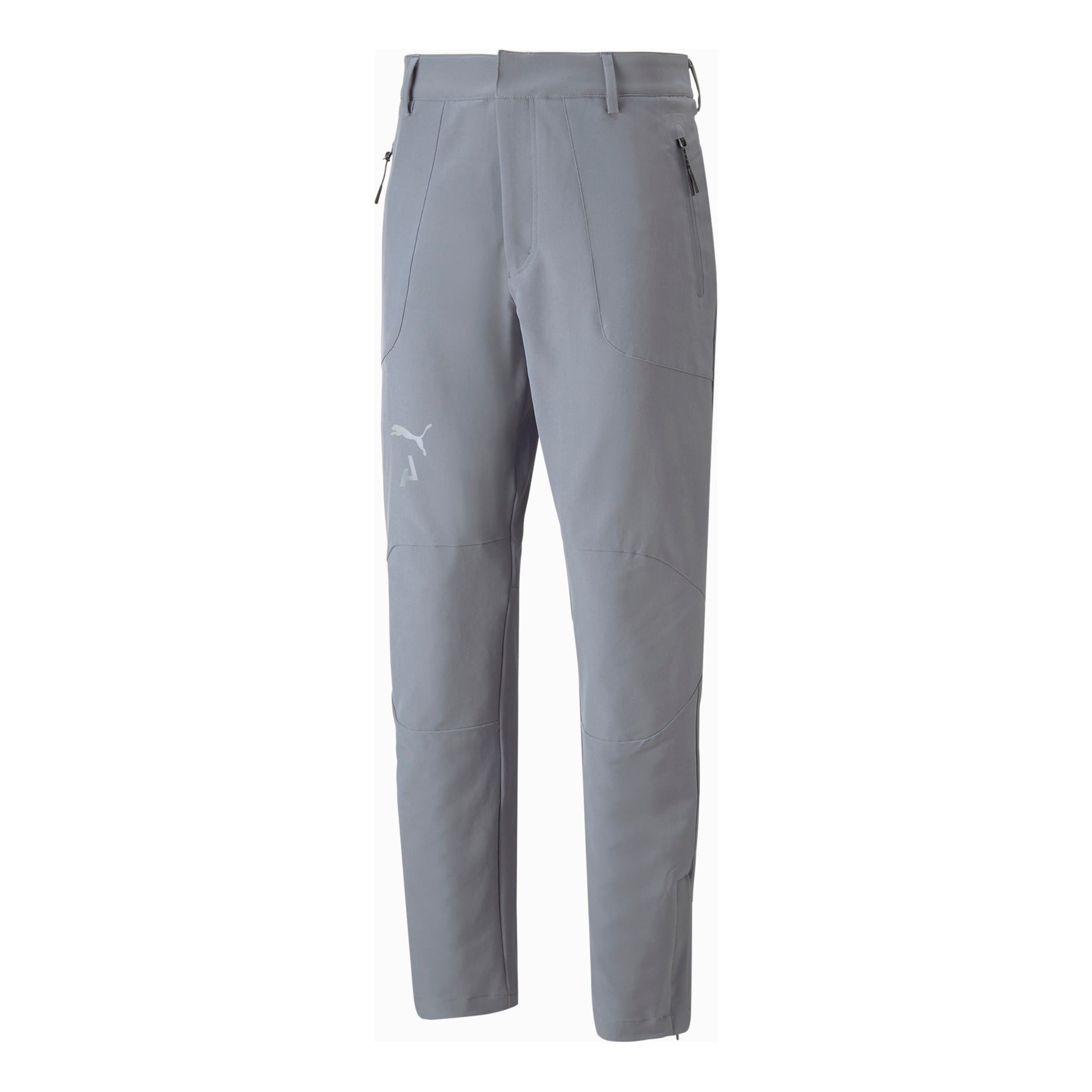 Puma Seasons Raincell Pantalón Largo Hombres-Gris
