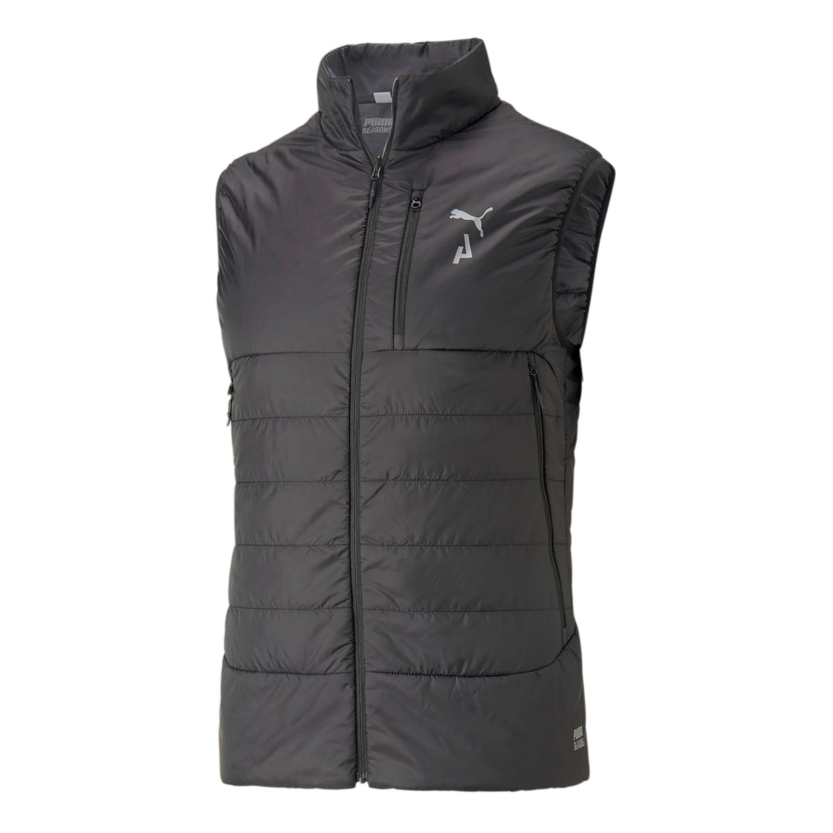 Puma Seasons Reversable Primaloft Chalecos Para Correr Hombres-Negro