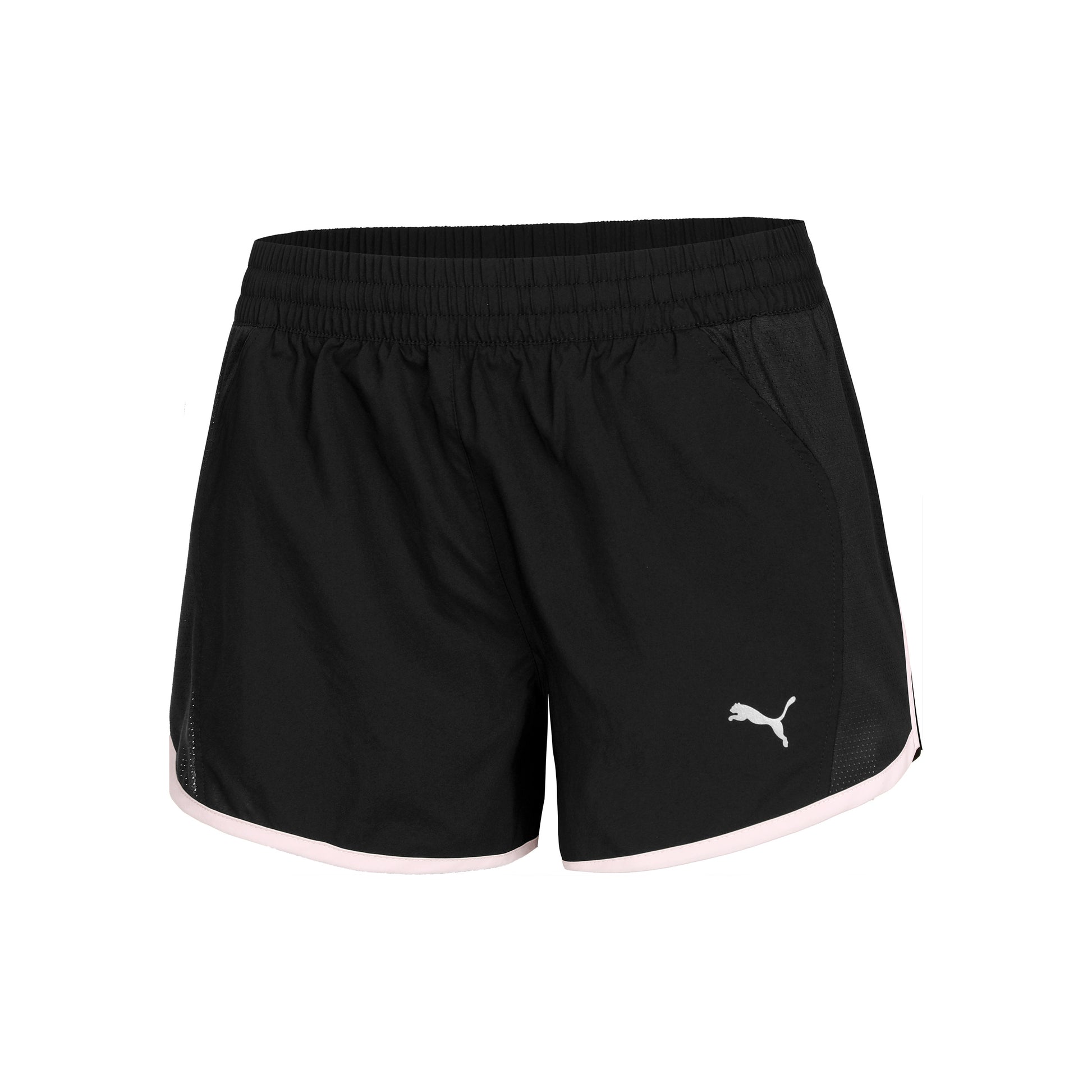 Puma Run Favorite Velocity 3in Pantalones Cortos Mujeres-Negro,Gris Oscuro