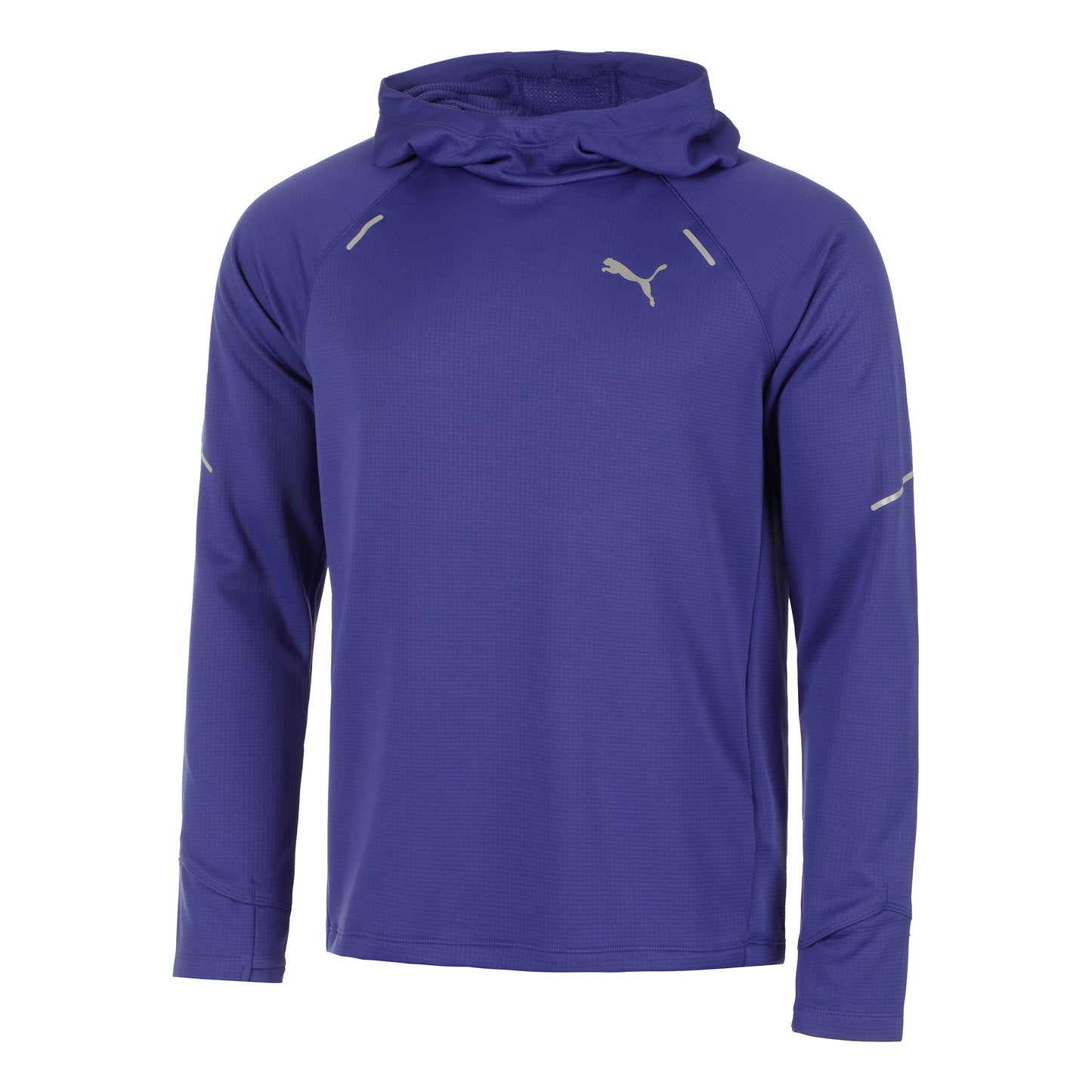 Puma Gridfleece Hoodie Sudadera Con Capucha Hombres-Azul