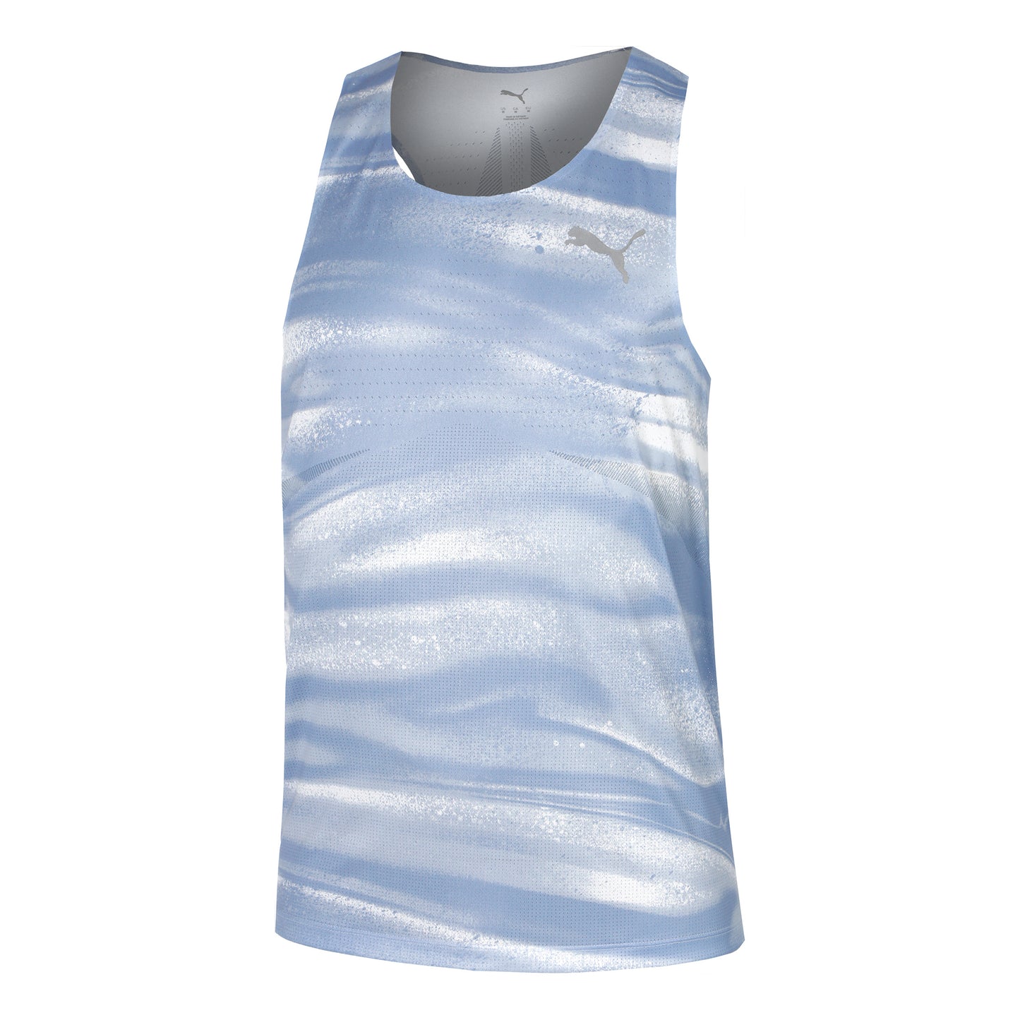 Puma Raceday Ultraspun AOP Camiseta De Tirantes Hombres-Azul
