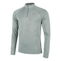 Velocity Cloudspun 1/4 Zip Camiseta De Running Hombres-Verde