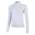 Velocity Cloudspun 1/4 Zip Camiseta De Running Mujeres-Azul