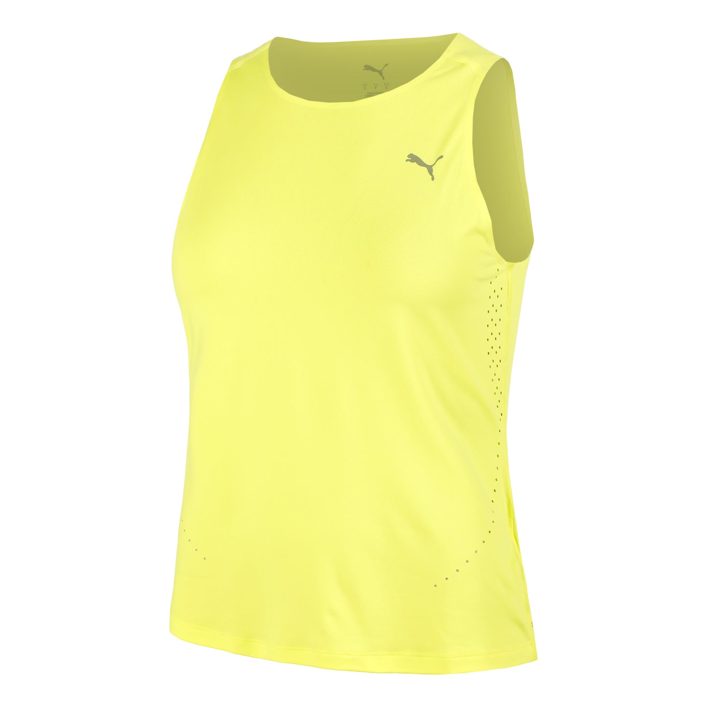 Puma Cloudspun Camiseta De Tirantes Mujeres-Amarillo