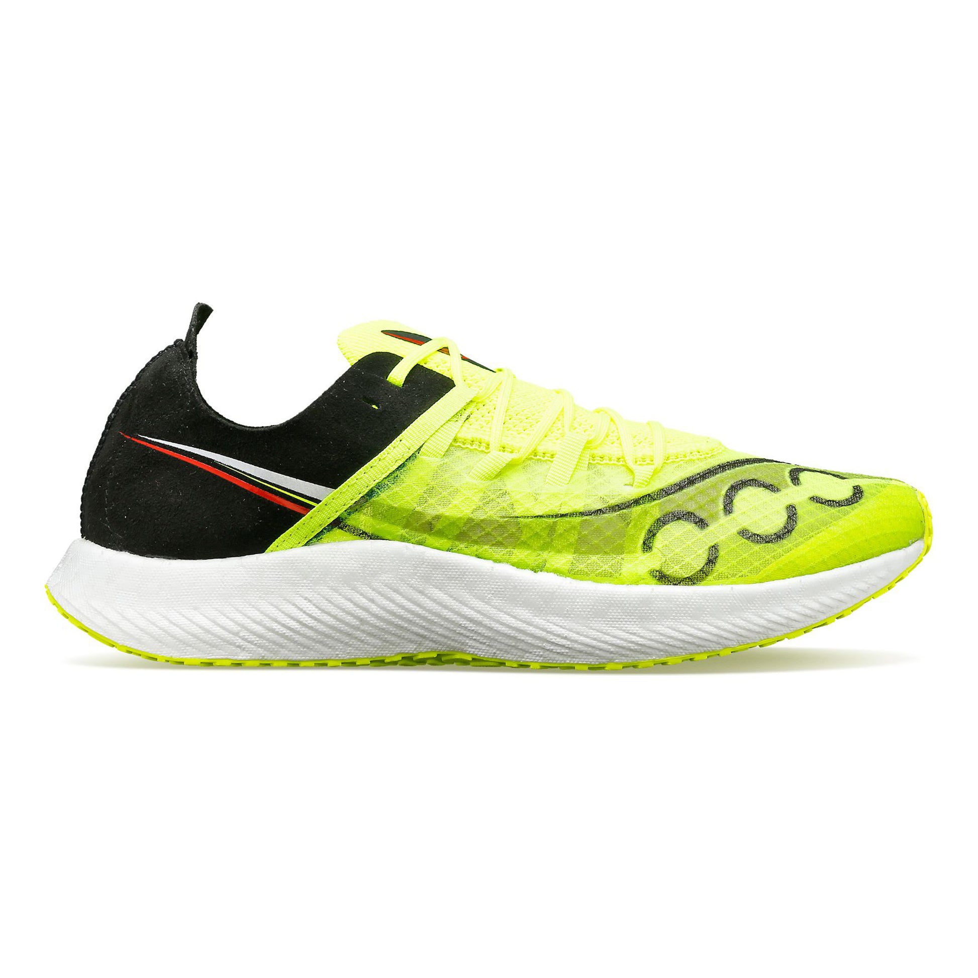 Saucony Sinister Zapatilla de competición Hombres - amarillo neón, negro