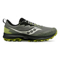 Peregrine 14 Gtx Zapatilla trail Hombres - oliva, verde neón