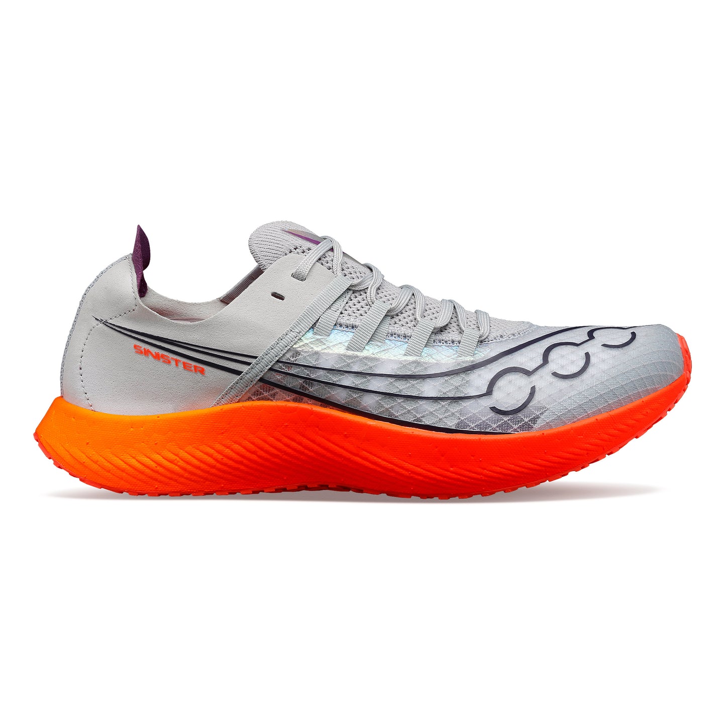 Saucony Sinister Zapatilla de competición Hombres - blanco, naranja