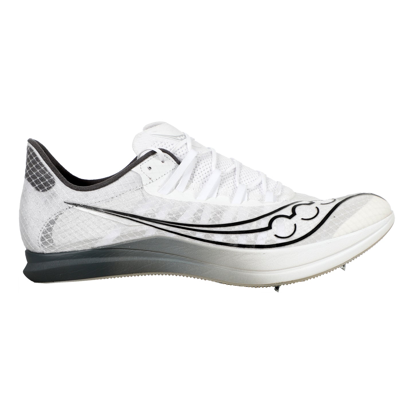 Saucony Terminal VT Spikes-Blanco,Amarillo Neón