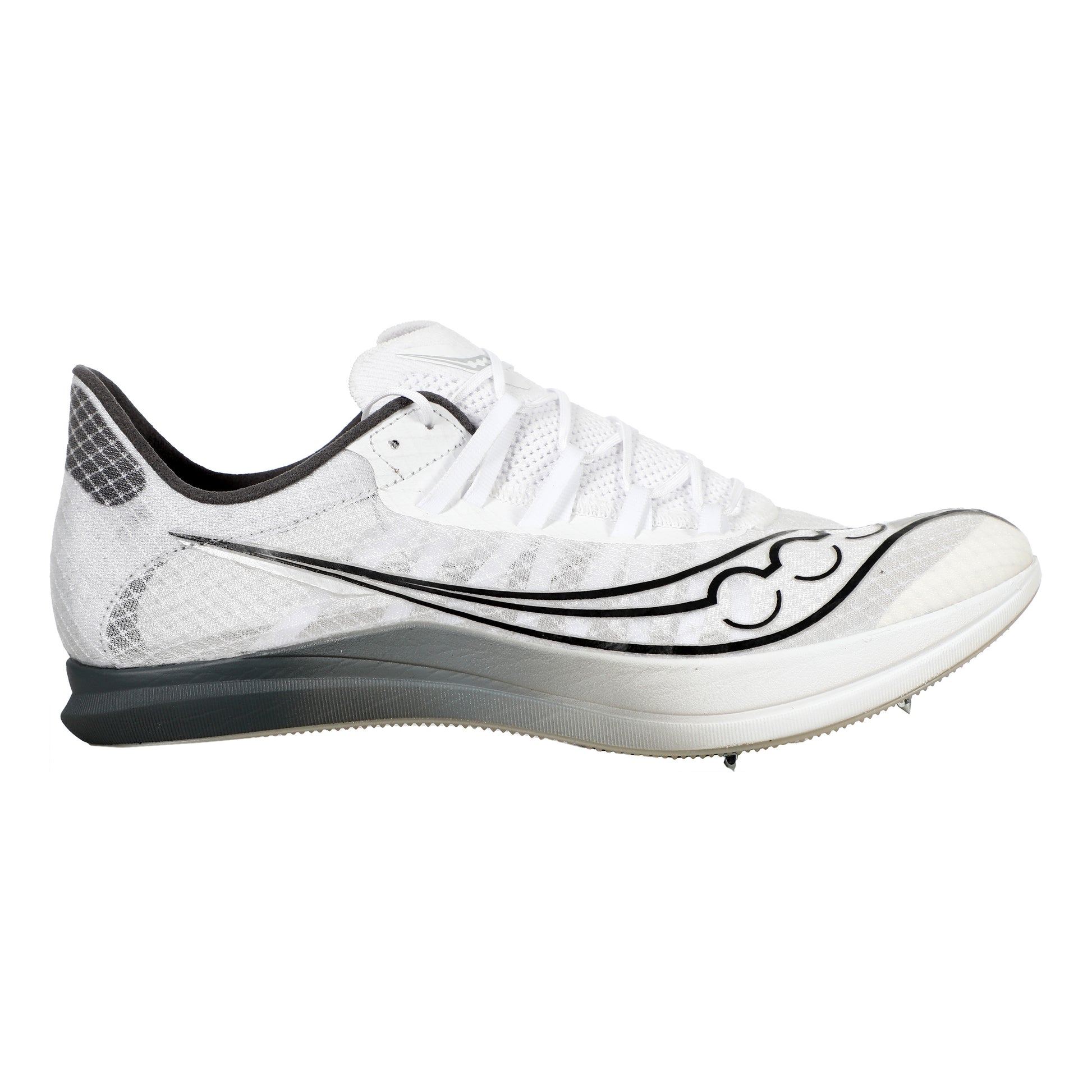 Saucony Terminal VT Spikes-Blanco,Amarillo Neón