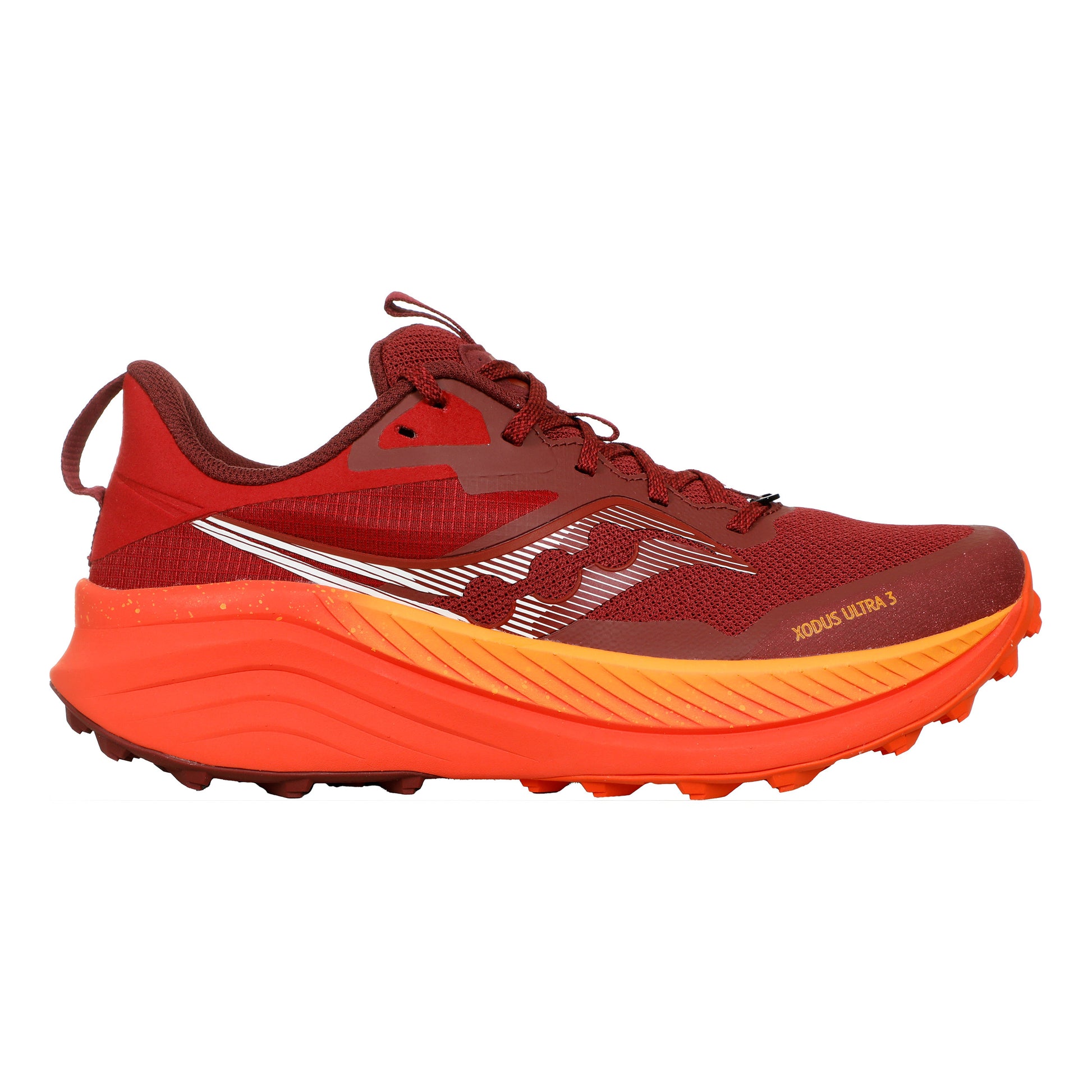 Saucony Xodus Ultra 3 Zapatilla trail Mujeres - berry, naranja