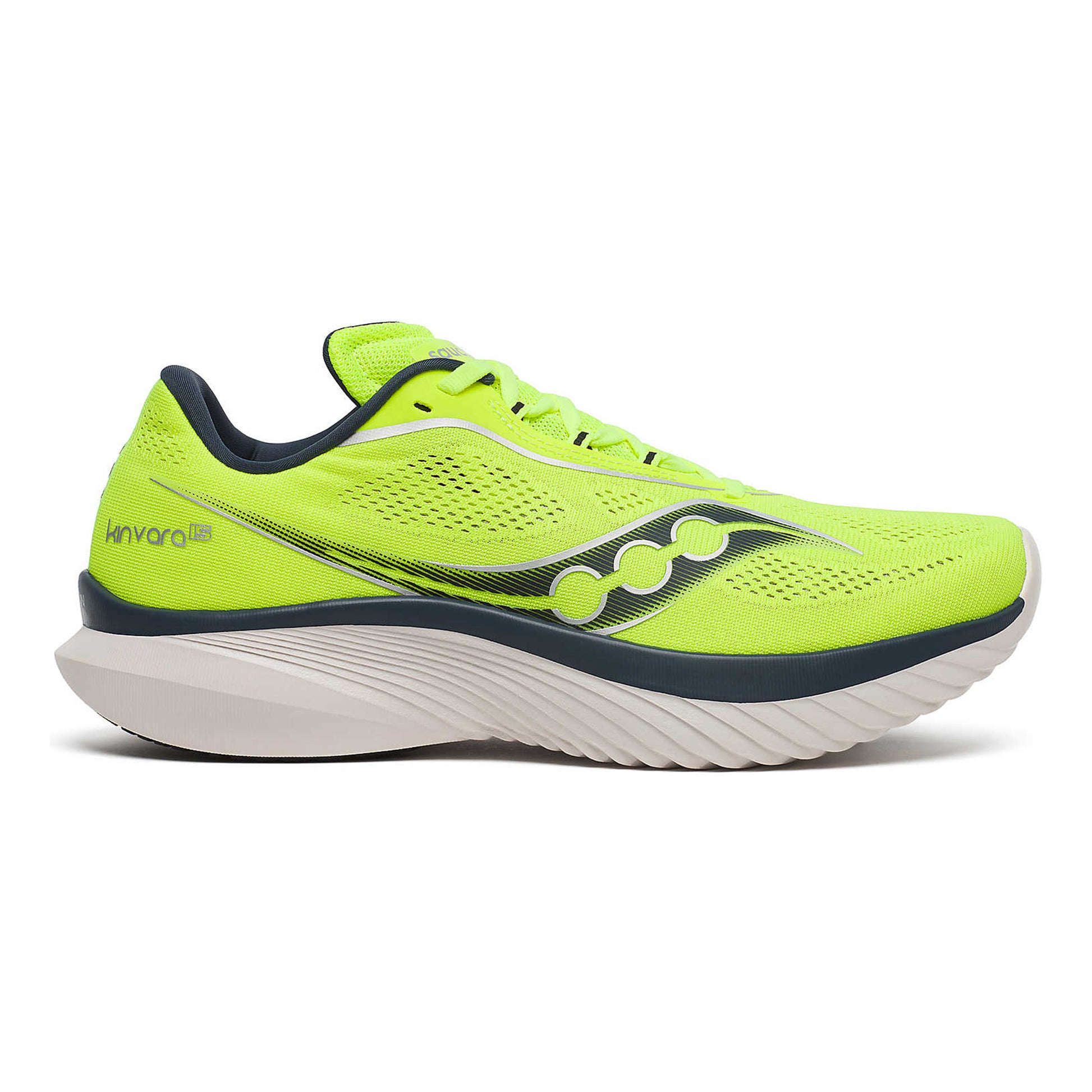 Saucony Kinvara 15 Zapatilla neutral Hombres - verde neón, azul oscuro