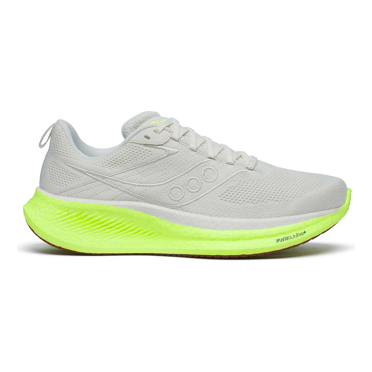Saucony Ride Rfg Zapatilla neutral Hombres - blanco, verde neón