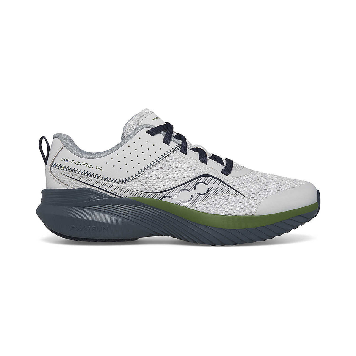 Saucony Kinvara 14 LTT Zapatilla Neutral Niños-Gris Claro,Azul Oscuro