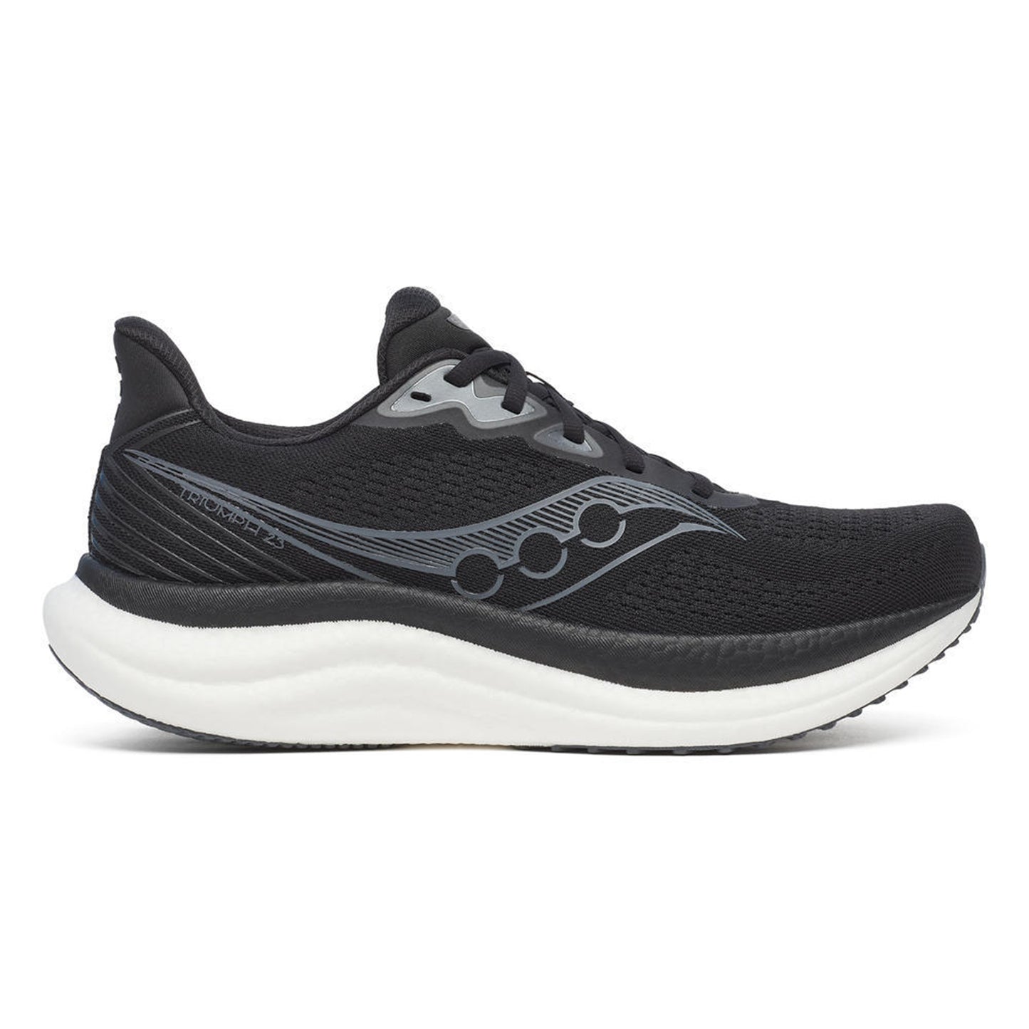 Saucony Triumph 23 Zapatilla neutral Hombres-negro, blanco
