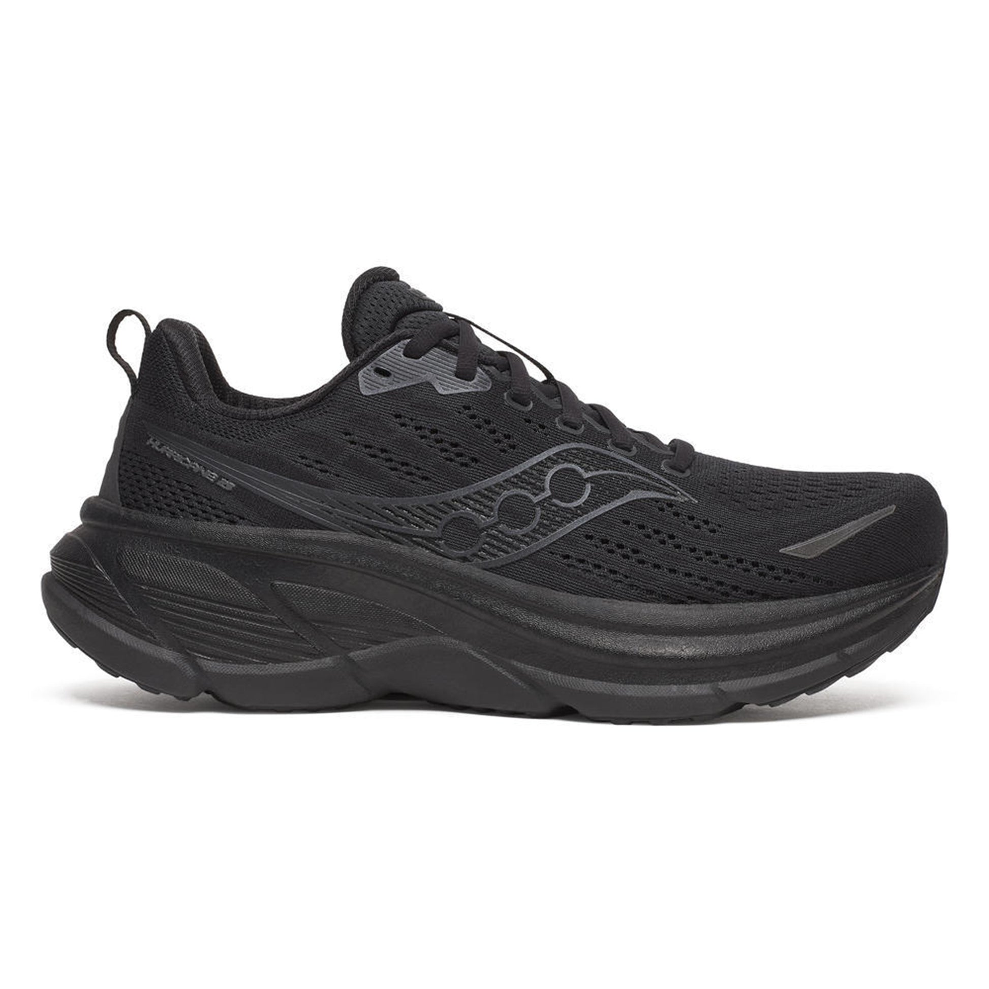 Saucony Hurricane 25 Zapatilla de estabilidad Hombres-negro