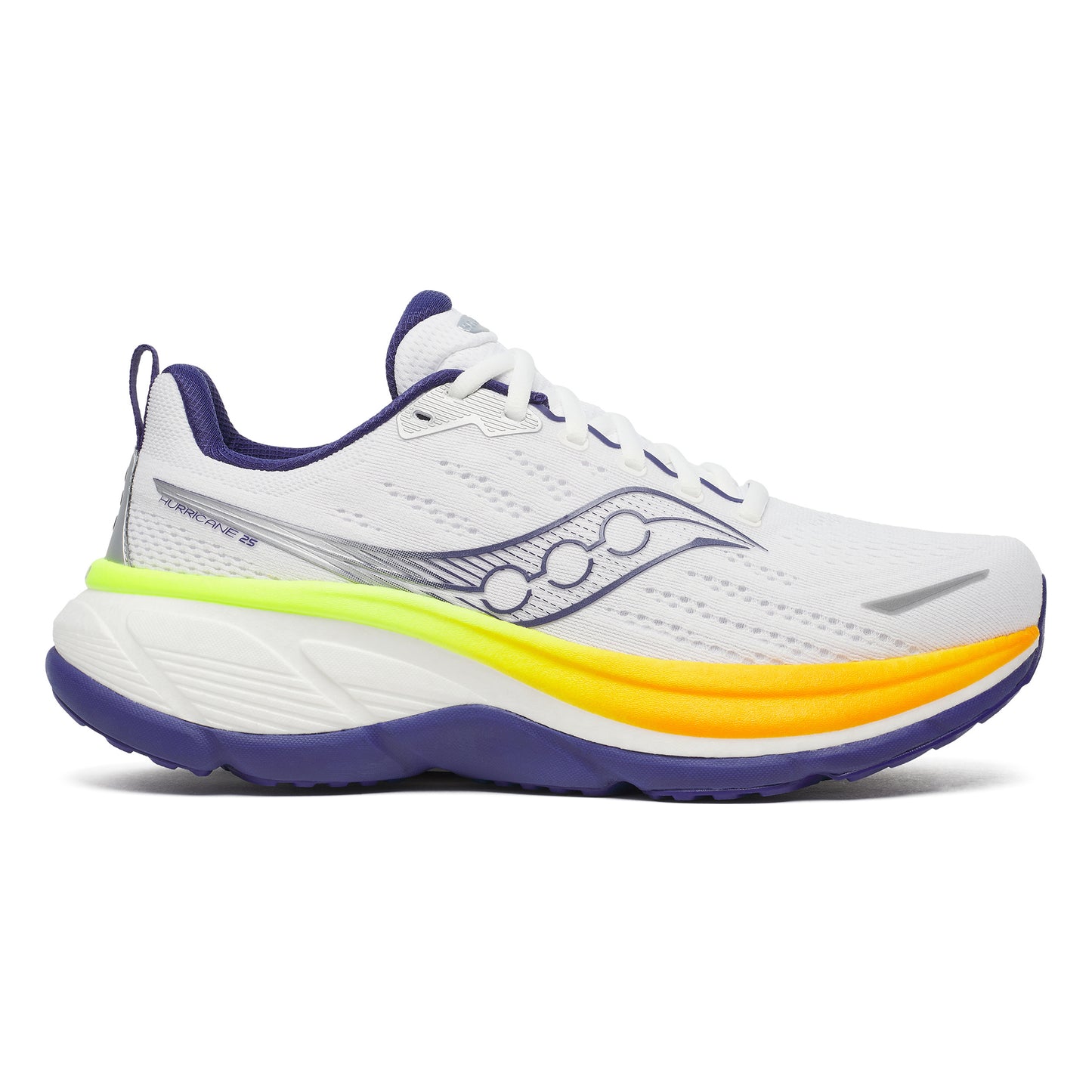 Saucony Hurricane 25 Zapatilla de estabilidad Hombres-blanco, azul