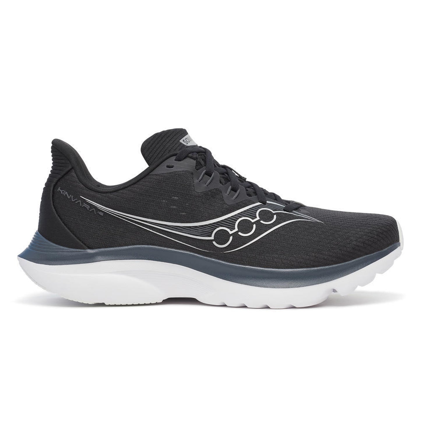 Saucony Kinvara 16 Zapatilla neutral Hombres-negro, blanco