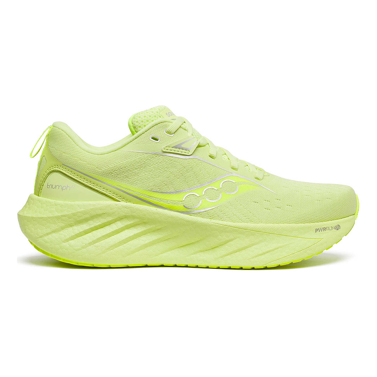 Saucony Triumph 22 Zapatilla neutral Mujeres - amarillo, amarillo limón