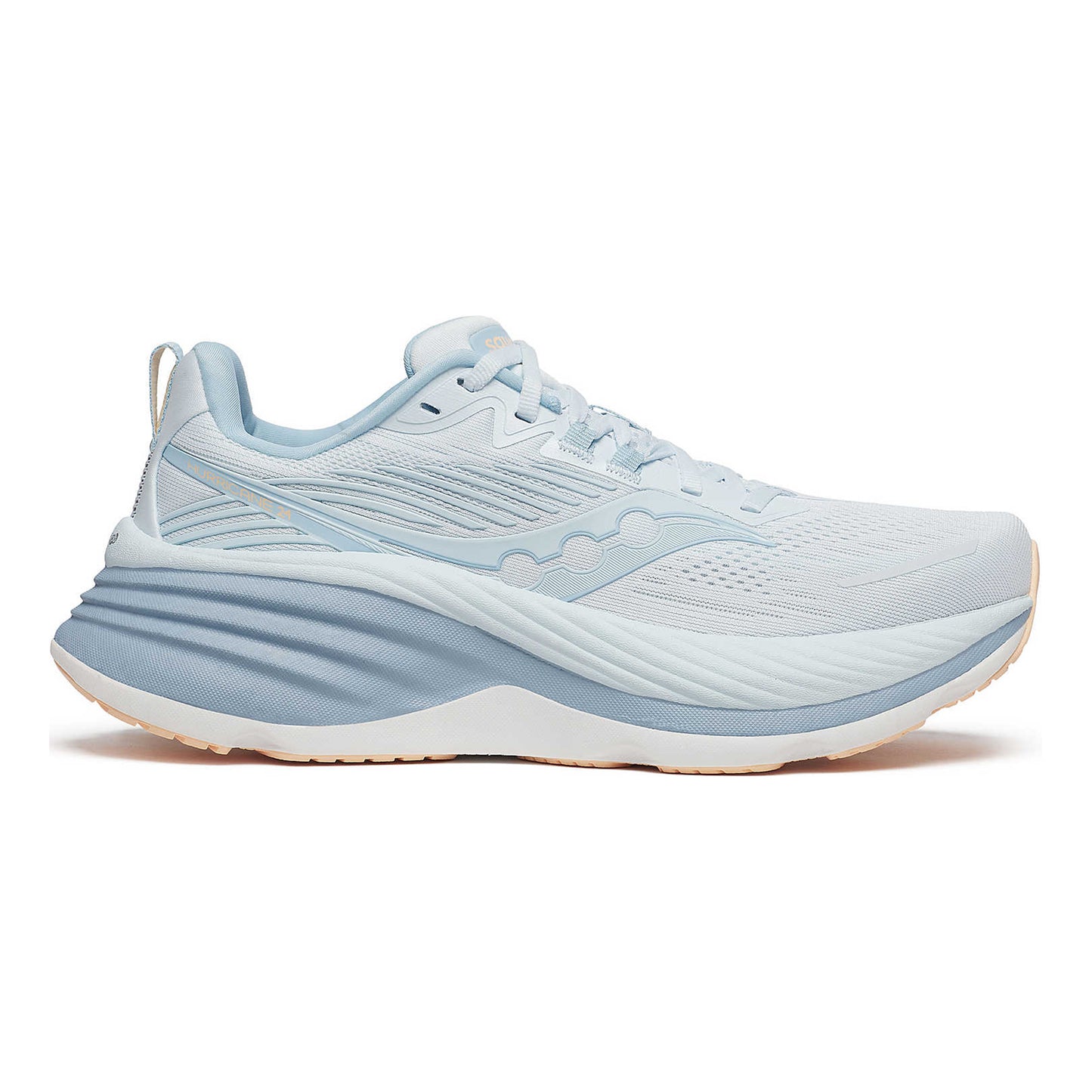 Saucony Hurricane 24 Zapatilla de estabilidad Mujeres - azul claro,