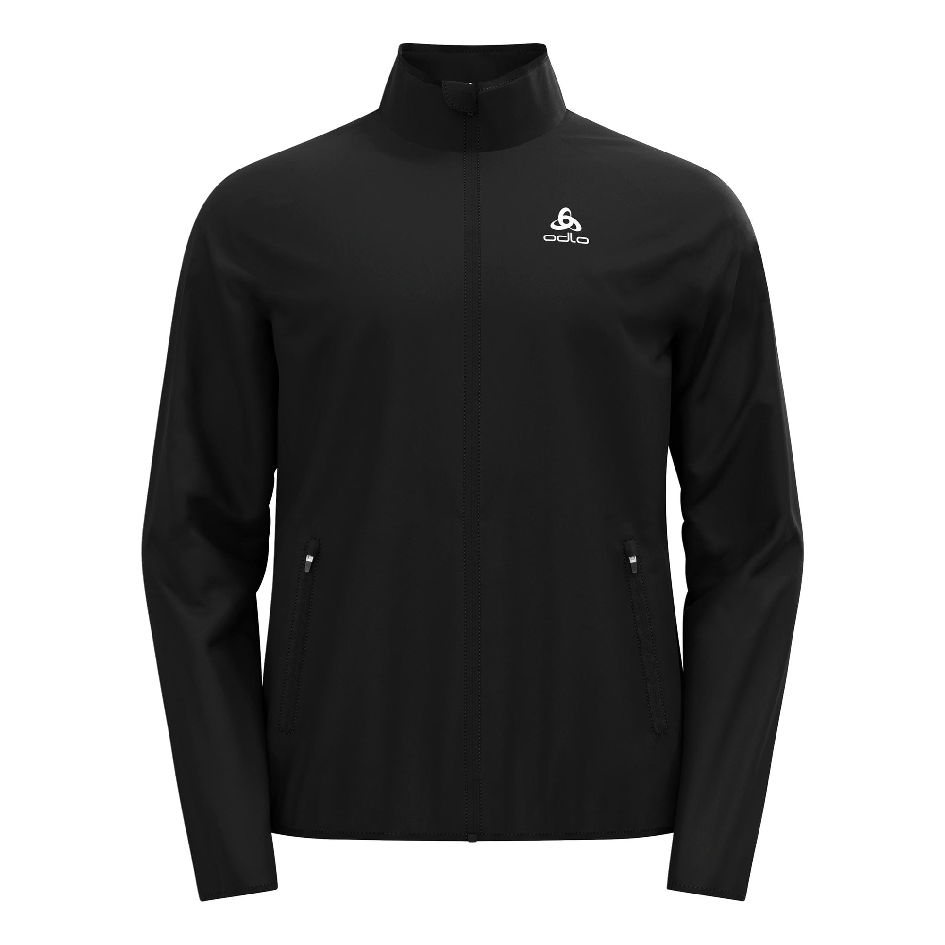 Odlo Essential Light Chaqueta para correr Hombres-negro