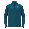Essential 1/2 Zip Camiseta de running Hombres-azul