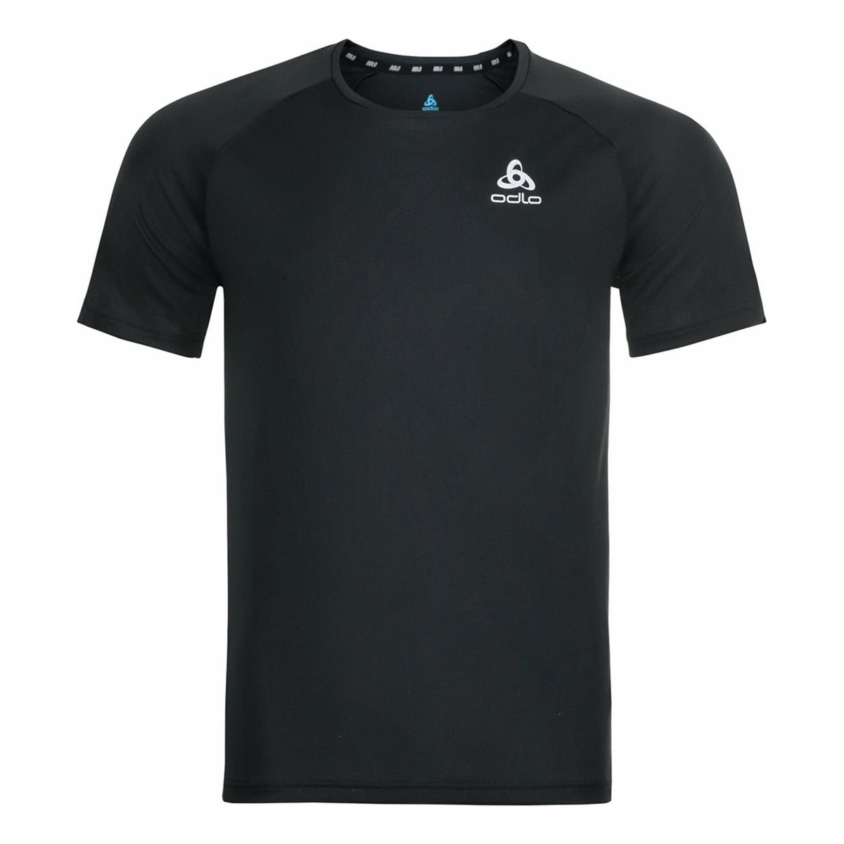 Odlo Crew Neck Essential Chill-Tech Camiseta De Running Hombres-Negro
