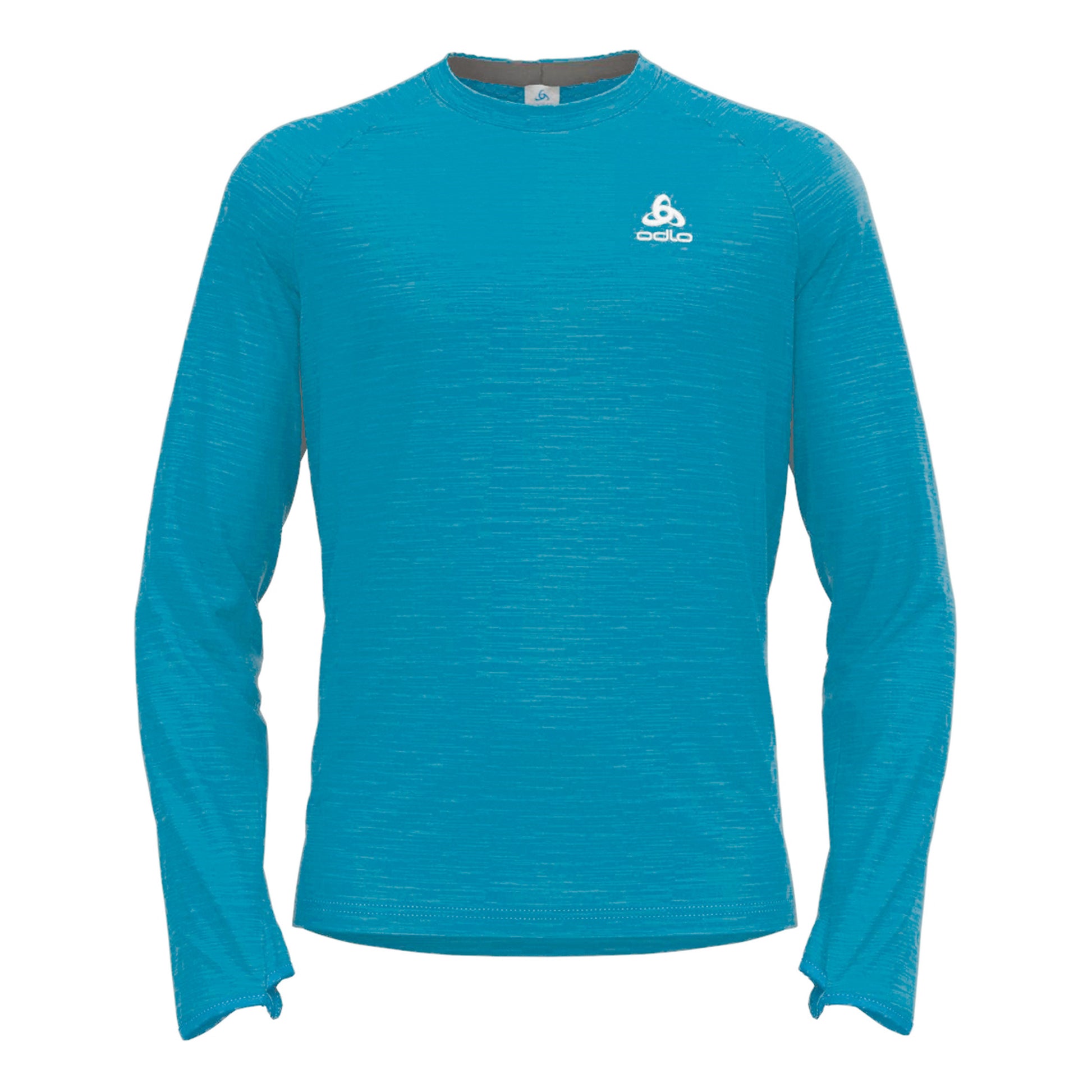 Odlo Essential Thermal Mid Layer Camiseta de manga larga Hombres - color petróleo,