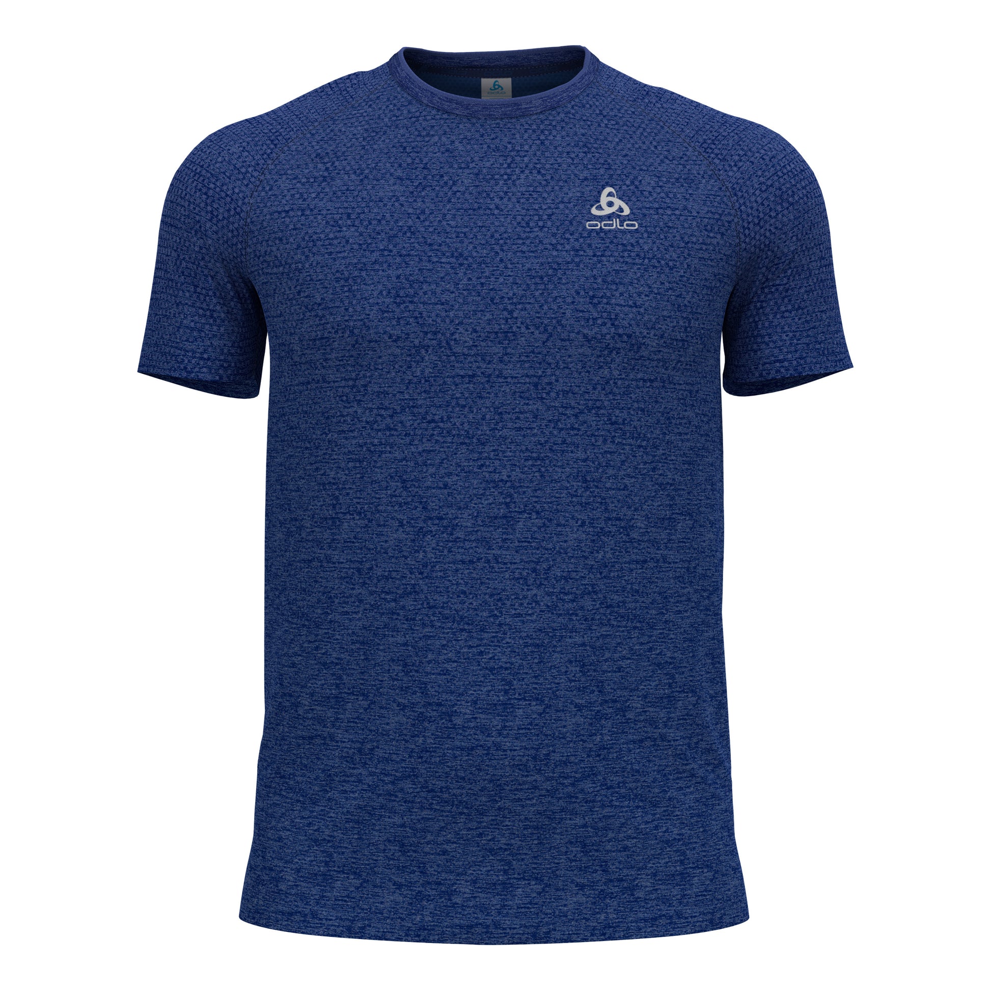 Odlo Essential Seamless Camiseta de running Hombres - azul oscuro,