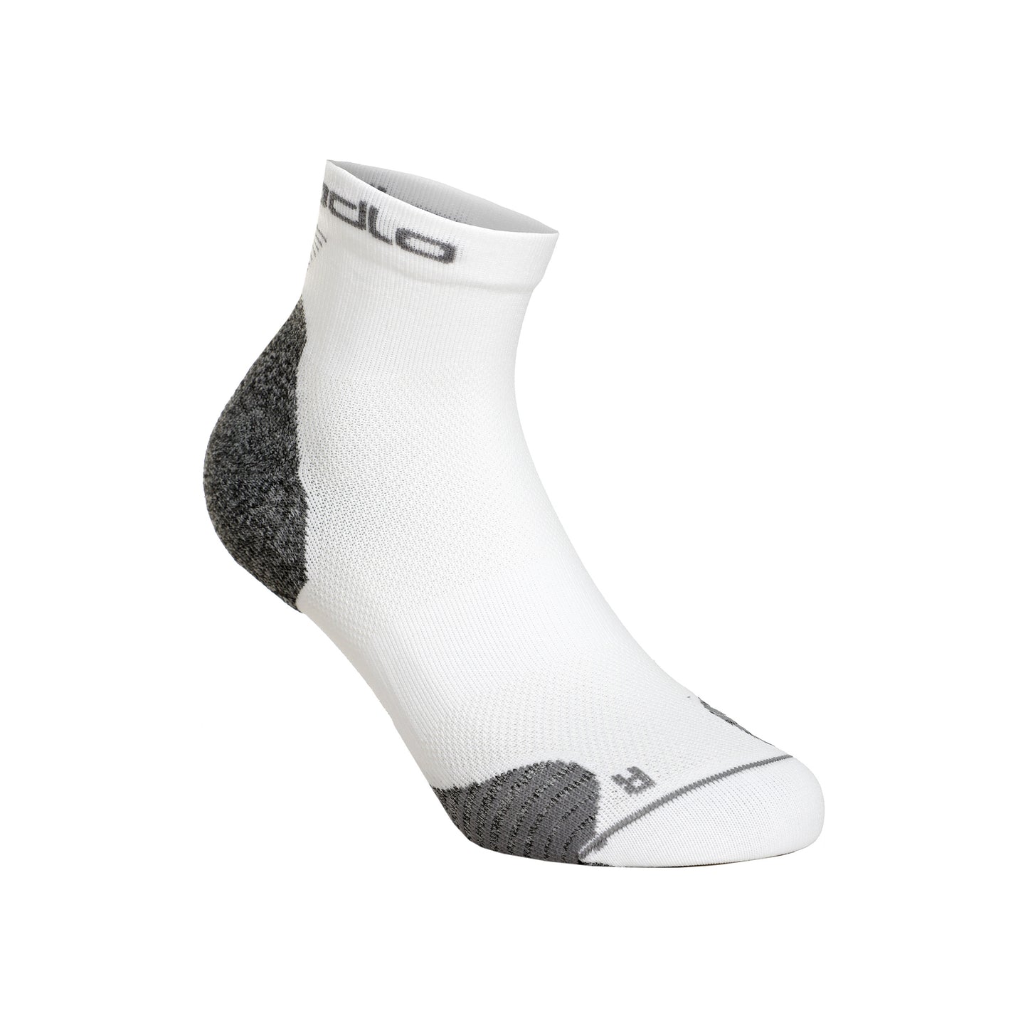 Odlo Ceramicool Run Quarter Calcetines para correr Unisex - blanco,