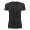 Performance Light Crew Neck Camiseta De Running Hombres-Negro