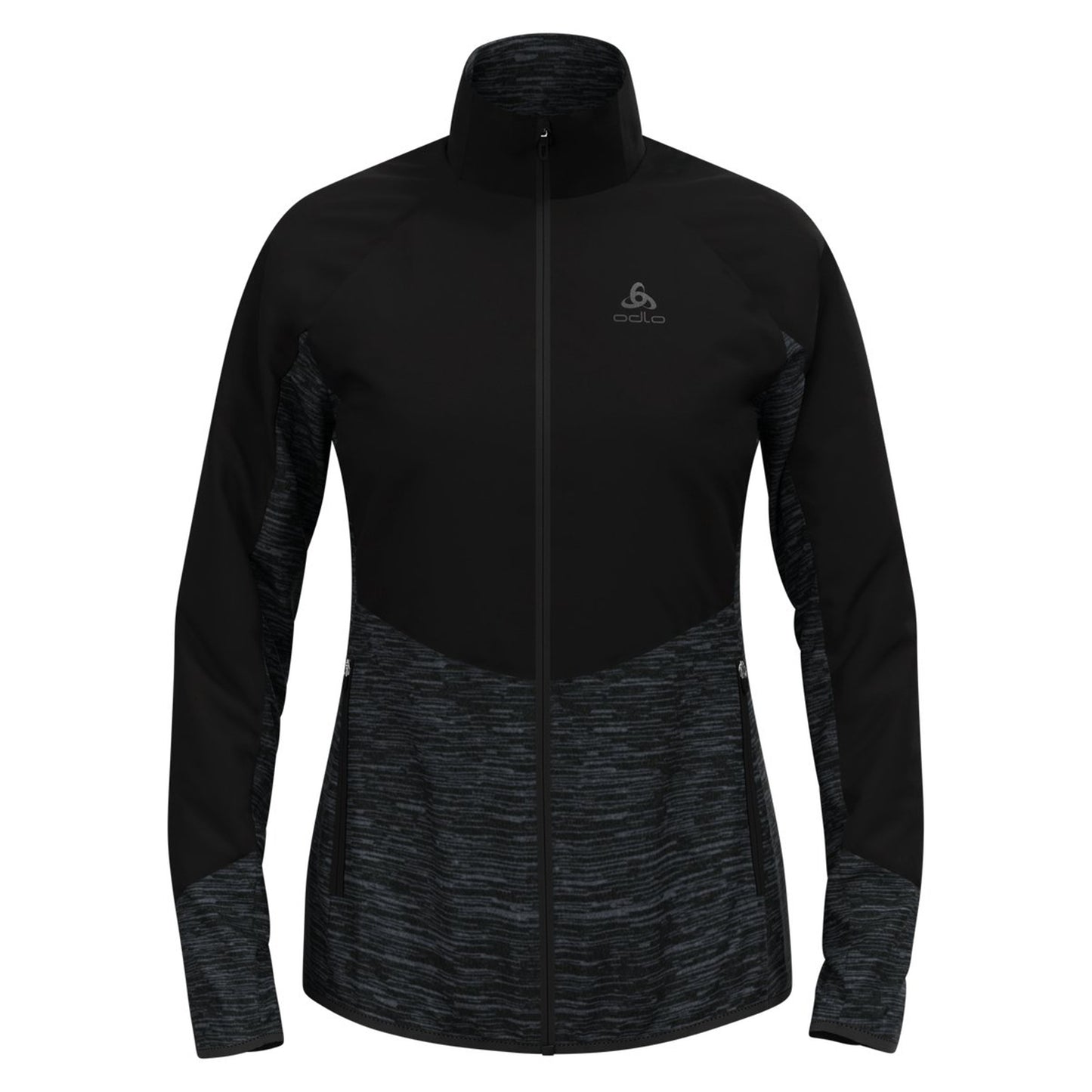 Odlo Essential Insulator Hybrid Chaqueta para correr Mujeres - negro,