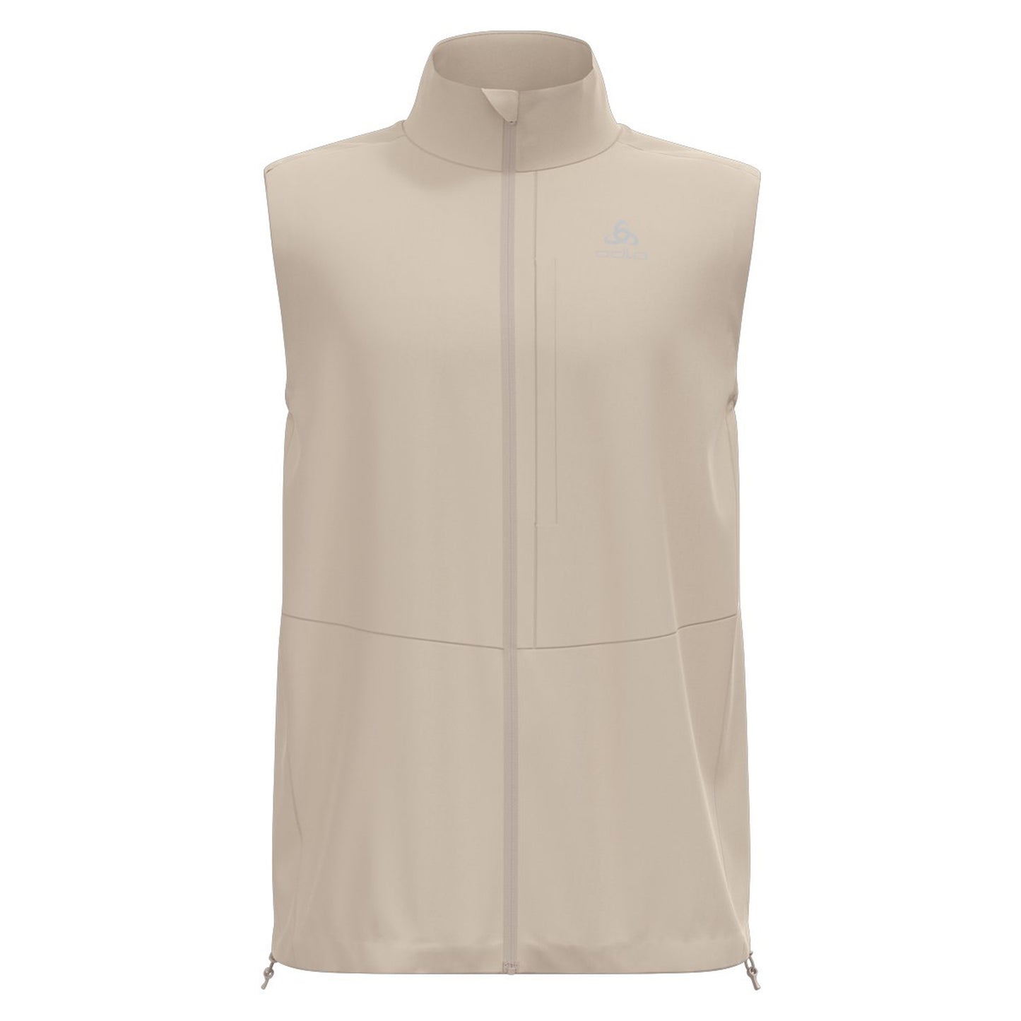 Odlo Zeroweight Warm Chalecos Para Correr Hombres-Plateado
