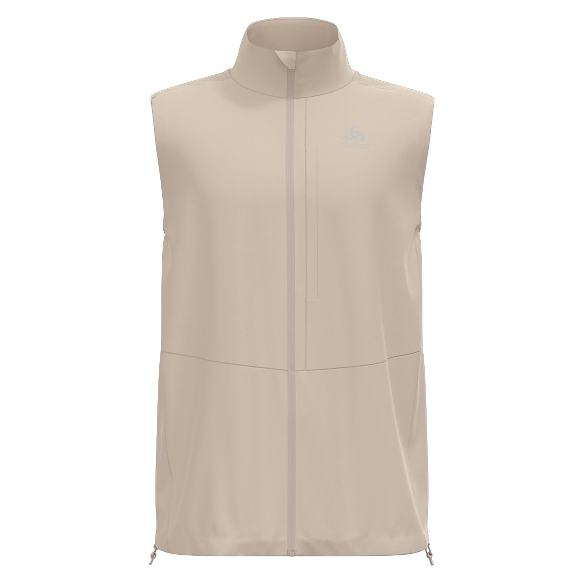 Odlo Zeroweight Warm Chalecos Para Correr Hombres-Plateado