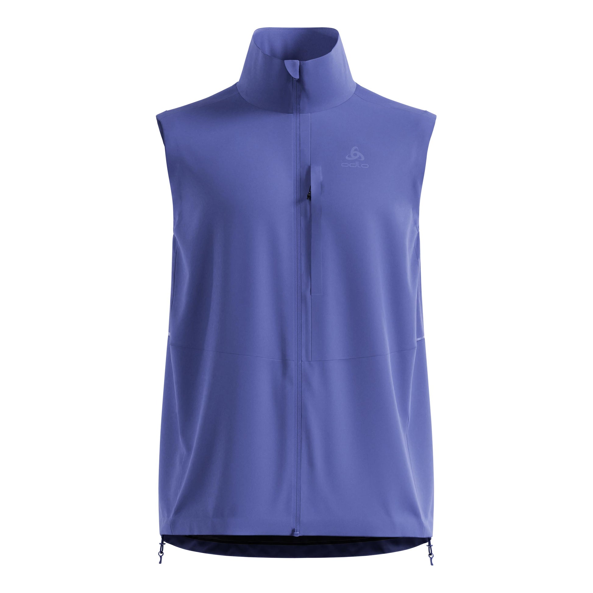 Odlo Zeroweight Warm Chalecos para correr Hombres-azul